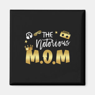 Die berühmten Mamas Alte Schule Funny Hip Hop Mütt Magnet