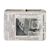 Die berühmten Rasenmäher "Archimedean" aus dem 19. Magnet (Horizontal)