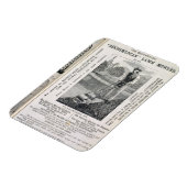 Die berühmten Rasenmäher "Archimedean" aus dem 19. Magnet (Linke Seite)