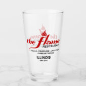 Die berühmten Restaurants von Illinois Glas (Vorderseite)