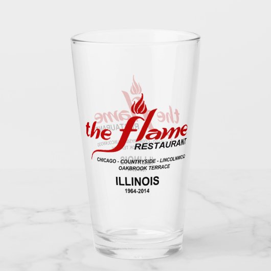 Die berühmten Restaurants von Illinois Glas (Vorderseite)