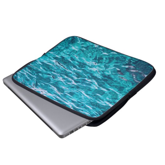 Die Beschaffenheit des Meeres Laptopschutzhülle (Vorne Knopf)