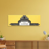 die Beschilderung von Hamiton Leinwanddruck (Insitu (Wohnzimmer))