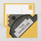 die Beschilderung von Hamiton Postkarte (Vorne/Hinten)