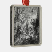 Die Beschneidung, 1654 Silbernes Ornament (Rechts)