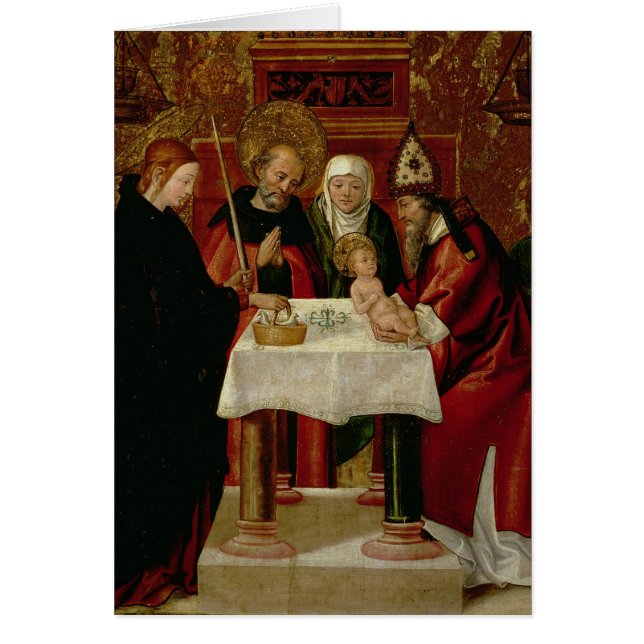 Die Beschneidungs-Darstellung im Tempel (Vorne)