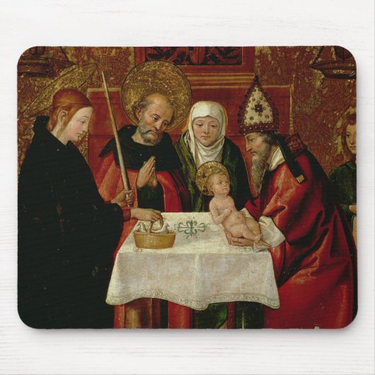 Die Beschneidungs-Darstellung im Tempel Mousepad (Vorne)