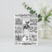 Die Beschwerde des Landes Postkarte (Stehend Vorderseite)