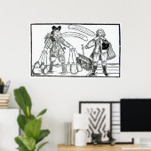 Die Beschwerde M, Tenter-hooke des Projektors Poster (Heimbüro)