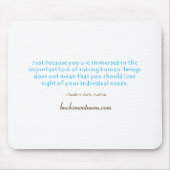 Die Beschwörungsformel Mousepad der Mama (Vorne)