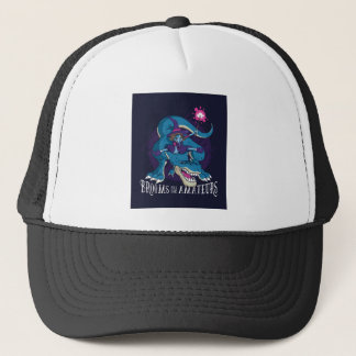 Die Besen sind für Amateure, T-rex-Reithexe Truckerkappe