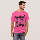 Die Besessenheit des Fischers über die Fischerei T-Shirt (Vorne ganz)