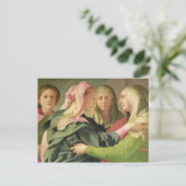 Die Besichtigung (Einzelheiten von 60438) Postkarte (Stehend Vorderseite)