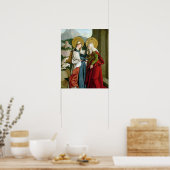 Die Besichtigung (Öl auf Tafel) Poster (Küche)