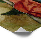 Die Besichtigung (Öl auf Tafel) Poster (Ecke)