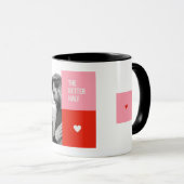 Die bessere Hälfte Romantischer Becher | Minimal L Tasse (VorderseiteRechts)