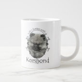 Die bessere Keeshond-Jumbo-Tasse des Lebens Jumbo-Tasse (Rechts)