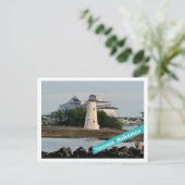 Die bessere Lage auf der Bahamas-Postkarte Postkarte (Stehend Vorderseite)