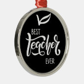 DIE **BEST LEHRER JE** CHRISTMAS ORNAMENT (Rechts)