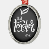 DIE **BEST LEHRER JE** CHRISTMAS ORNAMENT (Links)