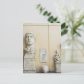 Die Bestandteile einer riesigen Kaiserstatue 2 Postkarte (Stehend Vorderseite)