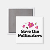 Die Bestäuber gerettet Magnet (Vorderseite/Rückseite)