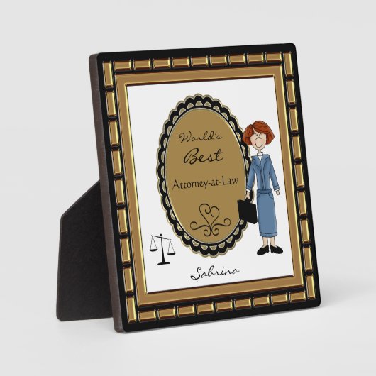 Die beste Anwaltskammer der Welt Fotoplatte (Vorderseite)