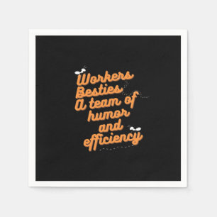 Die beste Arbeit der Welt - emotionale Helferin F Serviette