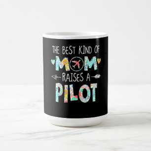 Die beste Art von Mama Raise Pilot Bestes Geschenk Kaffeetasse