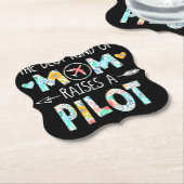 Die beste Art von Mama Raise Pilot Bestes Geschenk Untersetzer (angewinkelt)