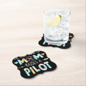 Die beste Art von Mama Raise Pilot Bestes Geschenk Untersetzer (Vor Ort)