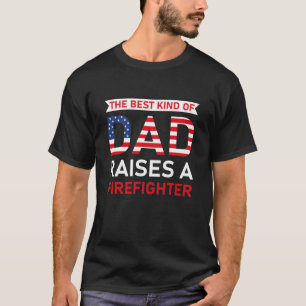 die beste Art von Vater bringt einen Feuerwehrmann T-Shirt