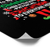 Die beste Art, Weihnachten zu schenken Poster (Ecke)