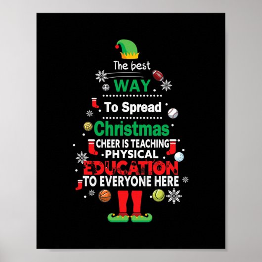 Die beste Art, Weihnachten zu schenken Poster (Vorne)