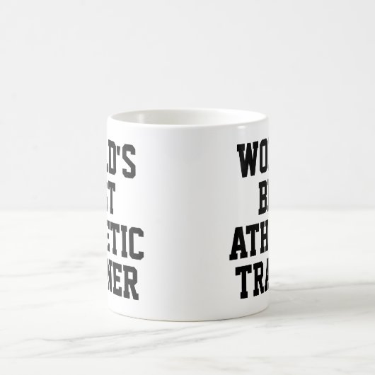 Die beste Athletiktrainer-Tasse der Welt Kaffeetasse (Mittel)