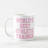 Die beste Athletiktrainer-Tasse der Welt Kaffeetasse (Links)