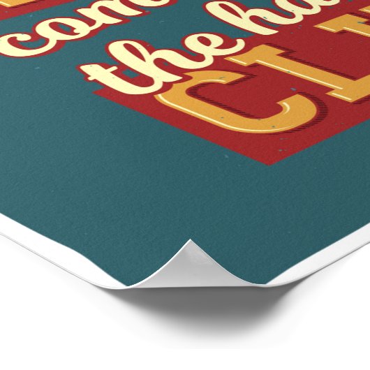 Die beste Aussicht Poster (Ecke)