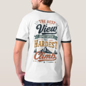 Die beste Aussicht T-Shirt (Schwarz voll)