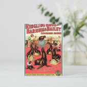 Die Beste Ausstellung auf der Erde Retro-Theater Postkarte (Stehend Vorderseite)