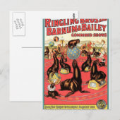 Die Beste Ausstellung auf der Erde Retro-Theater Postkarte (Vorne/Hinten)