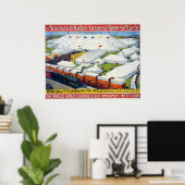 Die beste Barnum & Bailey-Show der Welt Poster (Heimbüro)