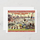 Die Beste Barnum- und Bailey-Show der Welt Postkarte (Vorne/Hinten)
