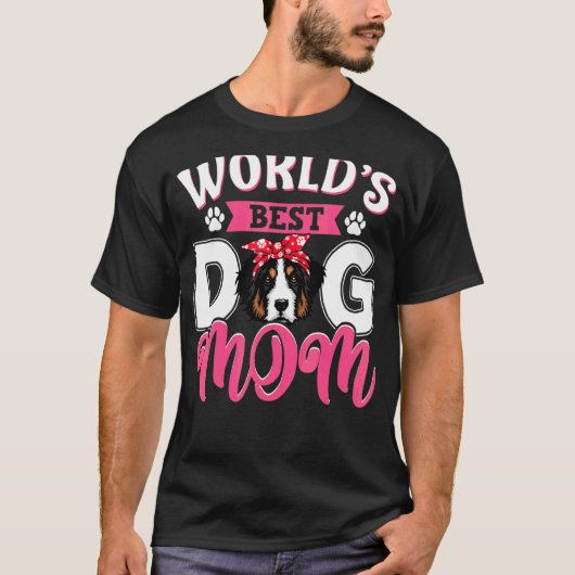 Die beste Berner-Mama der Welt - Mutter des Kindes T-Shirt (Vorderseite)