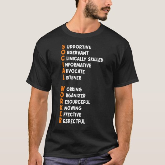 Die beste Bewertung der Sozialarbeiter durch die S T-Shirt (Vorderseite)