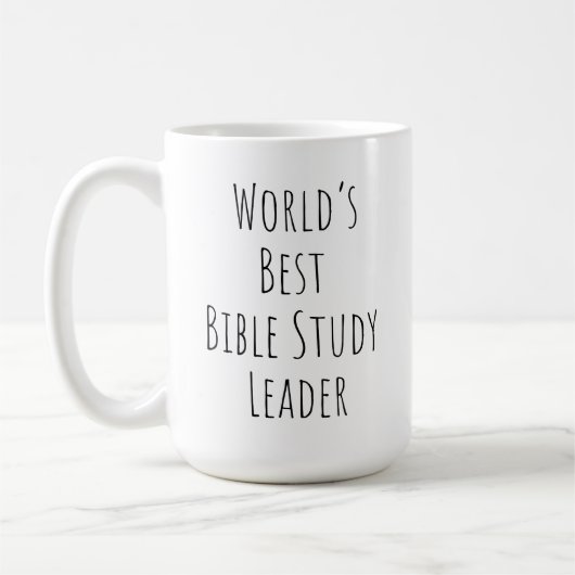 Die beste Bibelführerin der Welt Kaffeetasse (Links)