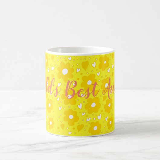 Die beste Blume der Welt Kaffeetasse (Mittel)