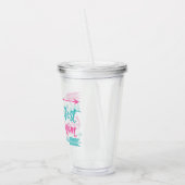 Die beste Bonus-Mama der Welt Acryltrinkbecher (Links)