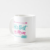 Die beste Bonus-Mama der Welt Kaffeetasse (Vorderseite Links)