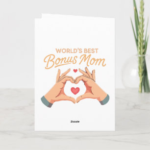 Die beste Bonus-Mama der Welt, Stepama Herzhandg Karte