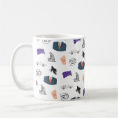 Die beste Boss Michael Scott-Tasse der Welt Kaffeetasse (Links)